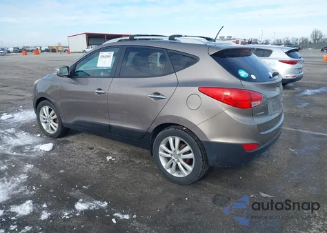 2011 Hyundai Tucson Limited from USA, damaged, VIN KM8JU3AC0BU226954